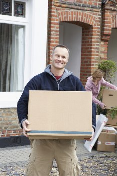 Removal van servicing a local move in Streatham