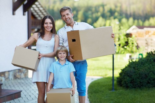 Local removals team helping with a home move in Streatham