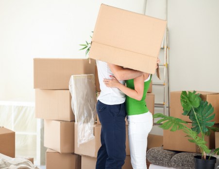 Office furniture and equipment prepared for a Streatham commercial move