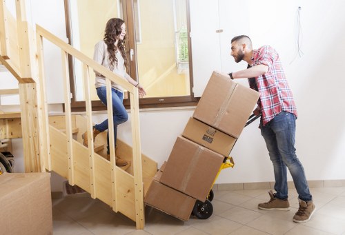 Careful loading and transport for house removals in Streatham