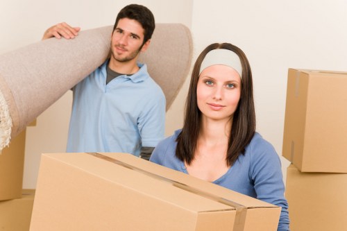 Packing and furniture handling during a Streatham home move